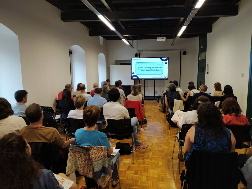 La biblioteca nacional vasca: pasado, presente y futuro