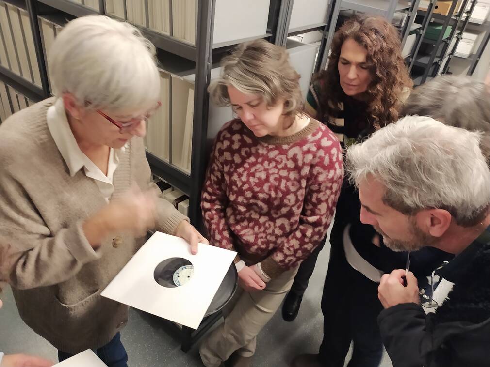 Visita a Eresbil, Archivo Vasco de la Música